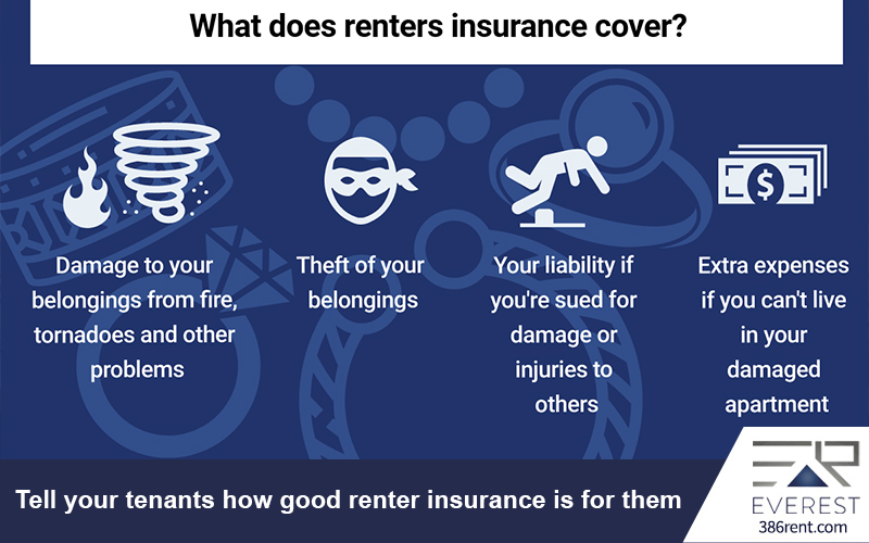 Tell your tenants how good renter insurance is for them